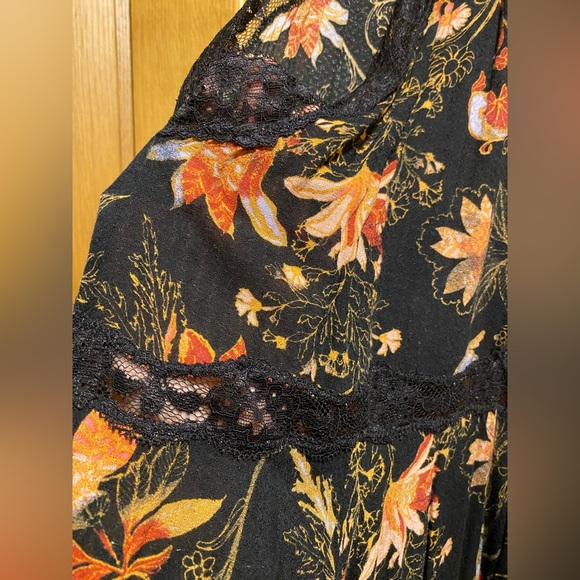 Intimately Free Free People Floral Dress Sz L - Picture 2 of 6